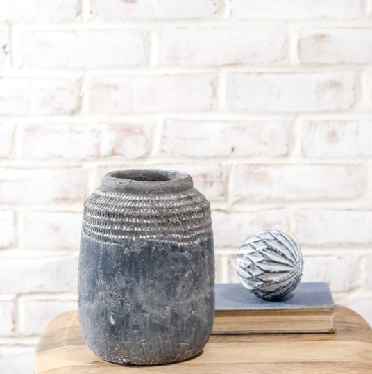Black Boho Vase