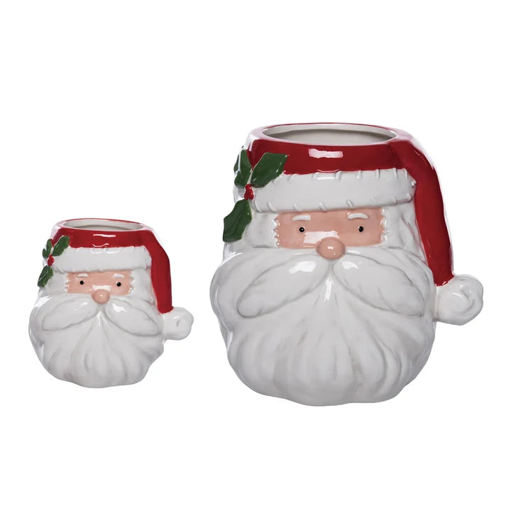 Santa Snack Bowls