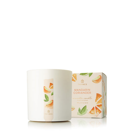 Mandarin Coriander Poured Candle