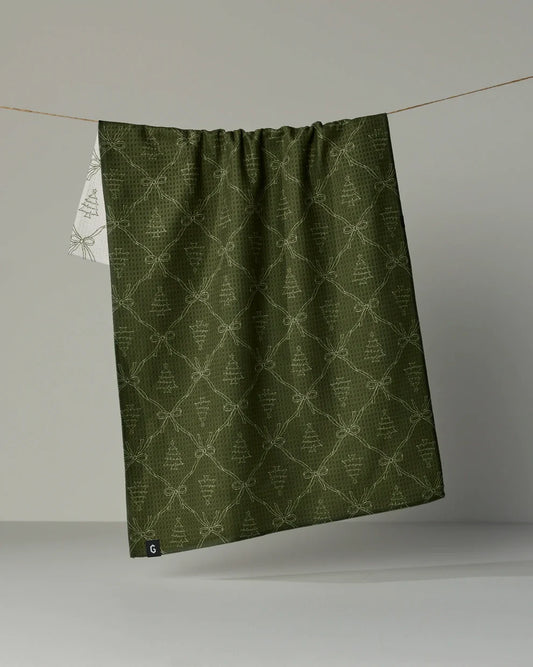 Cedar Bows Luxe Kitchen Tea Towel