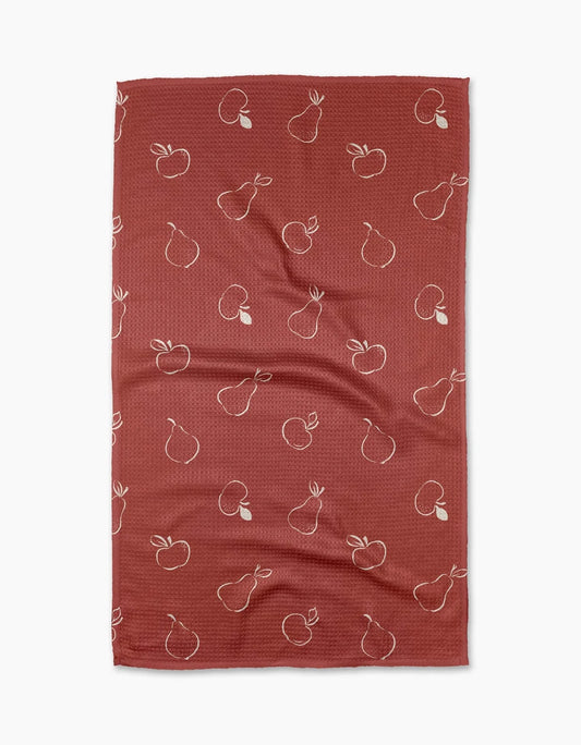 Apples and Pears Kitchen Tea Towel