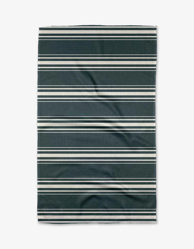 Deep Blue Fall Kitchen Tea Towel