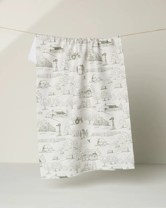Farmyard Kitchen Tea Towel