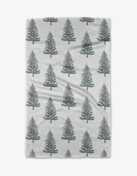 Frosted Trees Kitchen Tea Towel