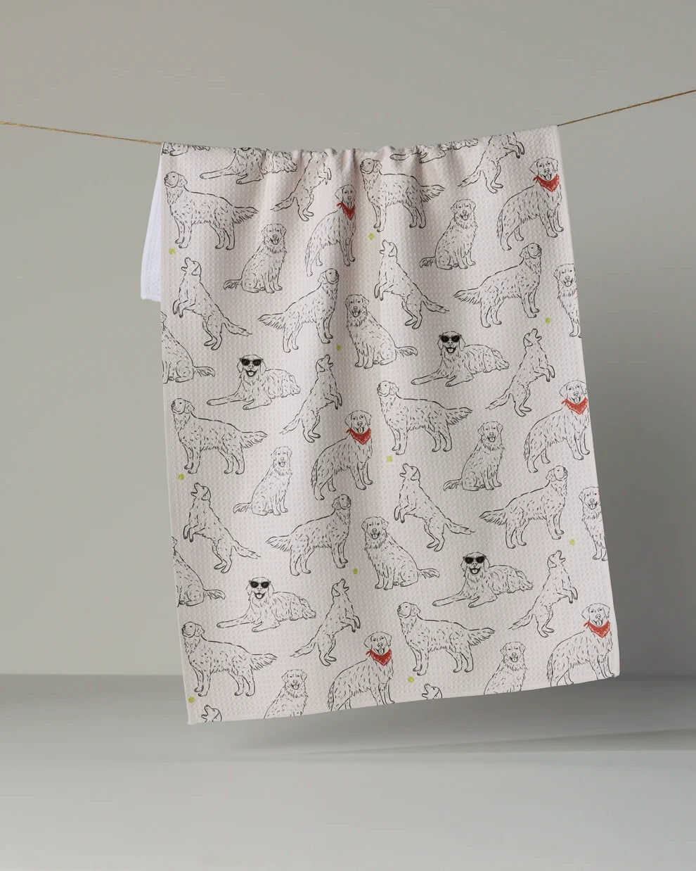 Golden Gang Kitchen Tea Towel