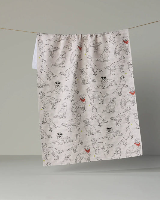 Golden Gang Kitchen Tea Towel