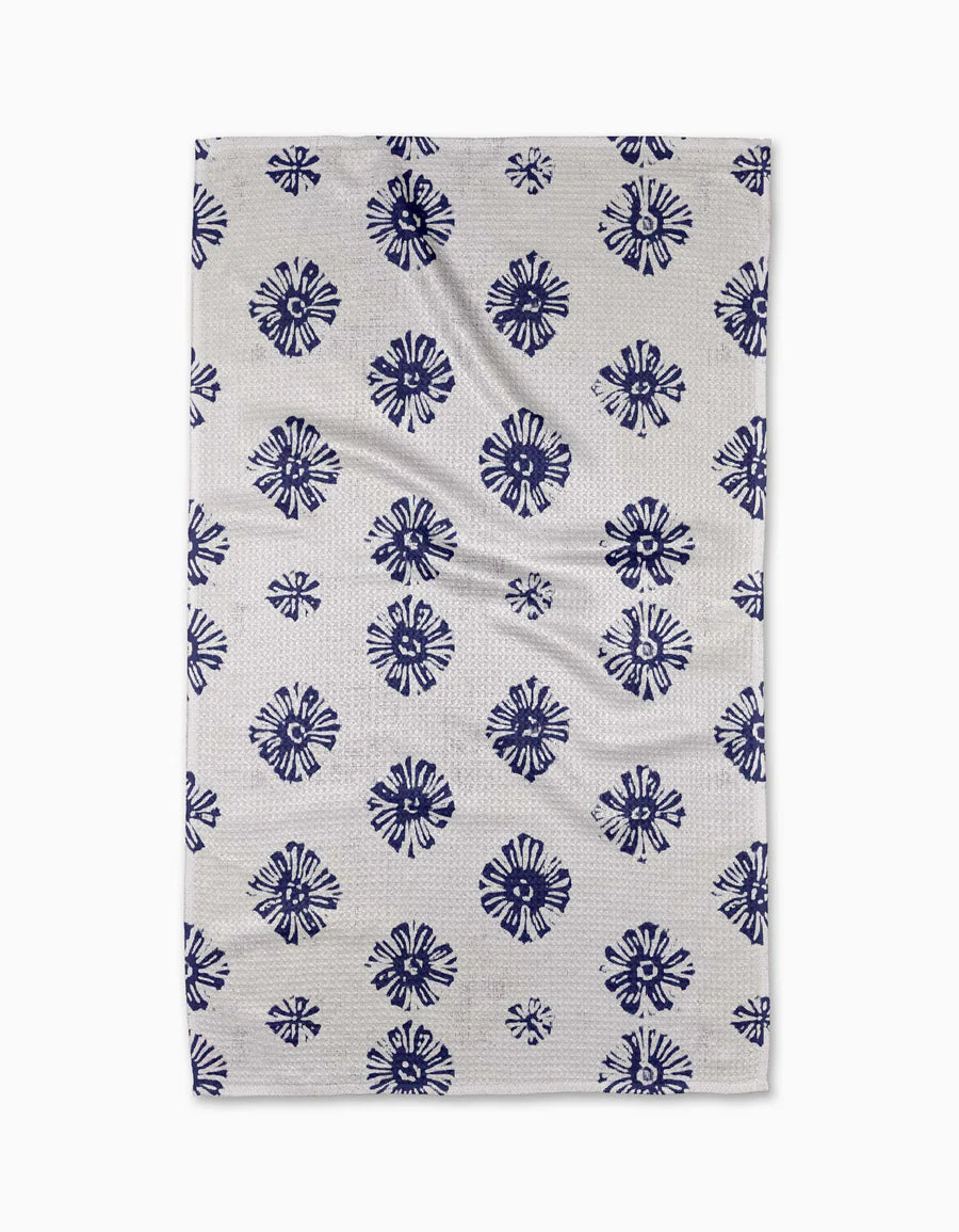 Leyla White Kitchen Tea Towel