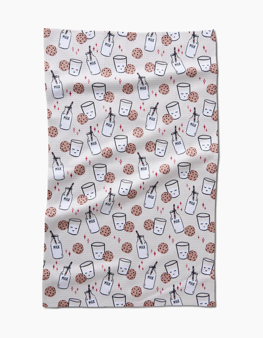 Milk and Cookies Kitchen Tea Towel