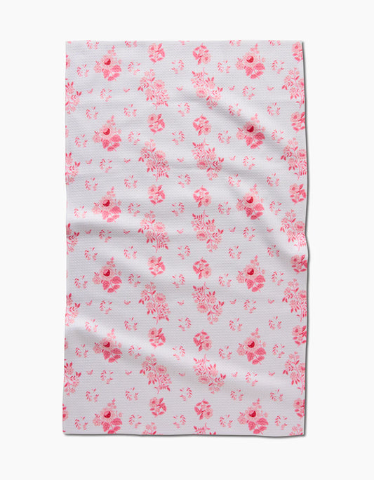 Petals Love Kitchen Tea Towel