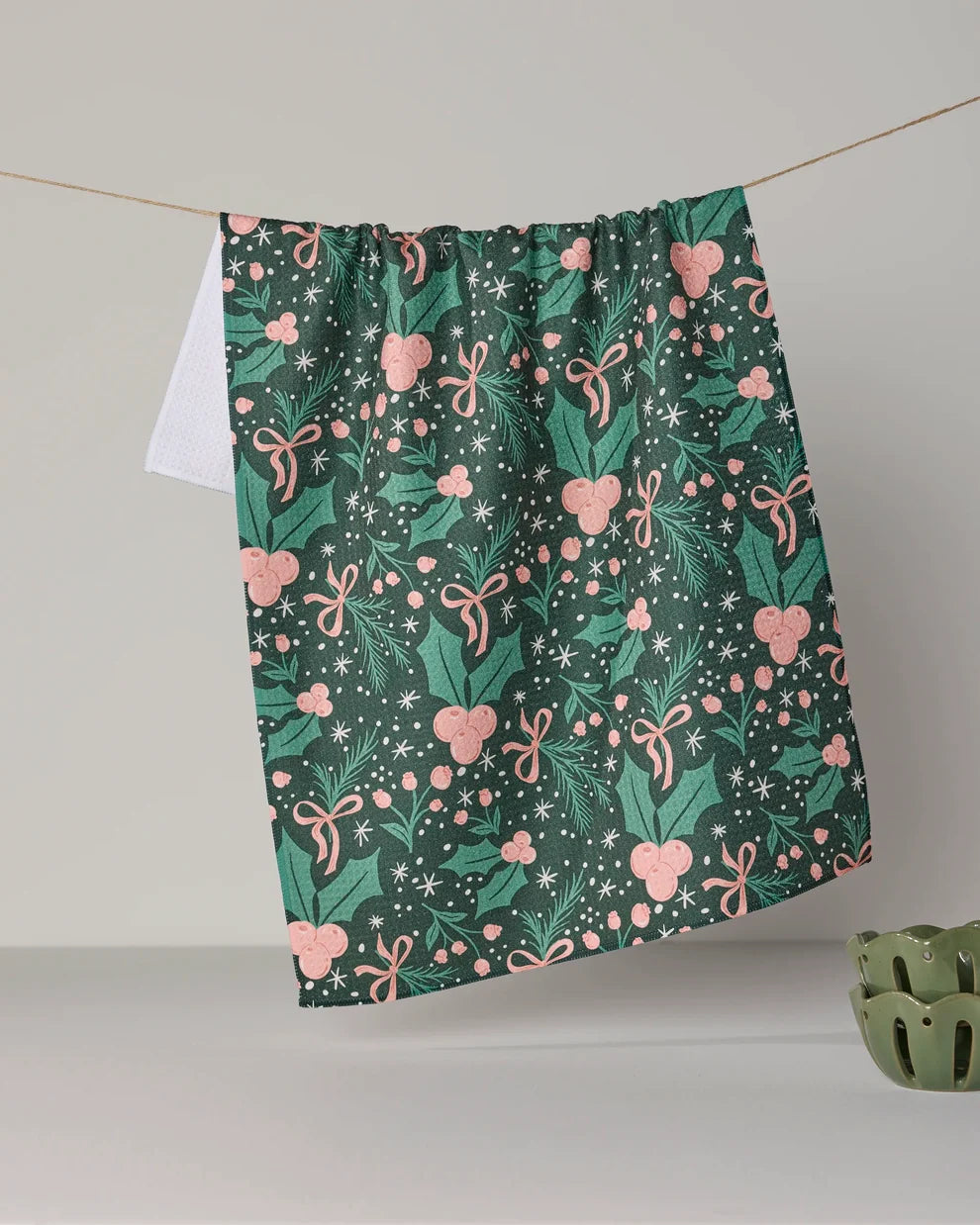 Sugarplum Florals Kitchen Tea Towel