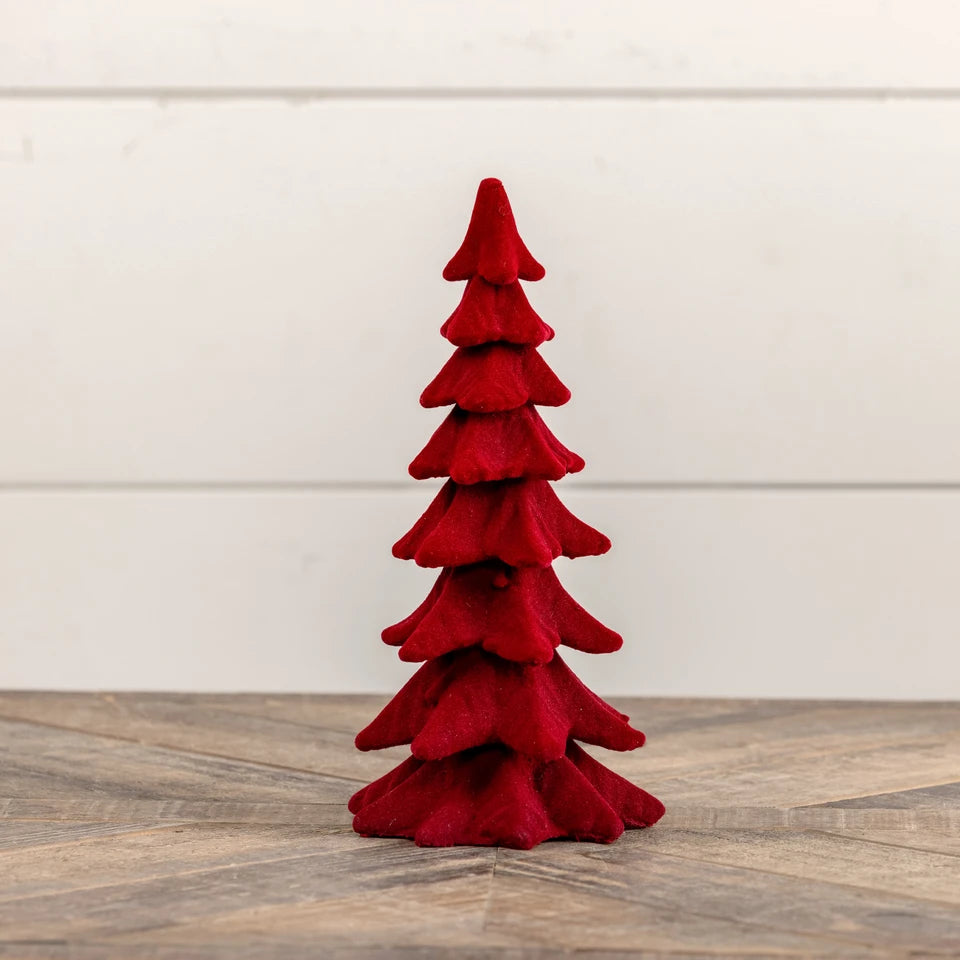 Red Flocked Tree