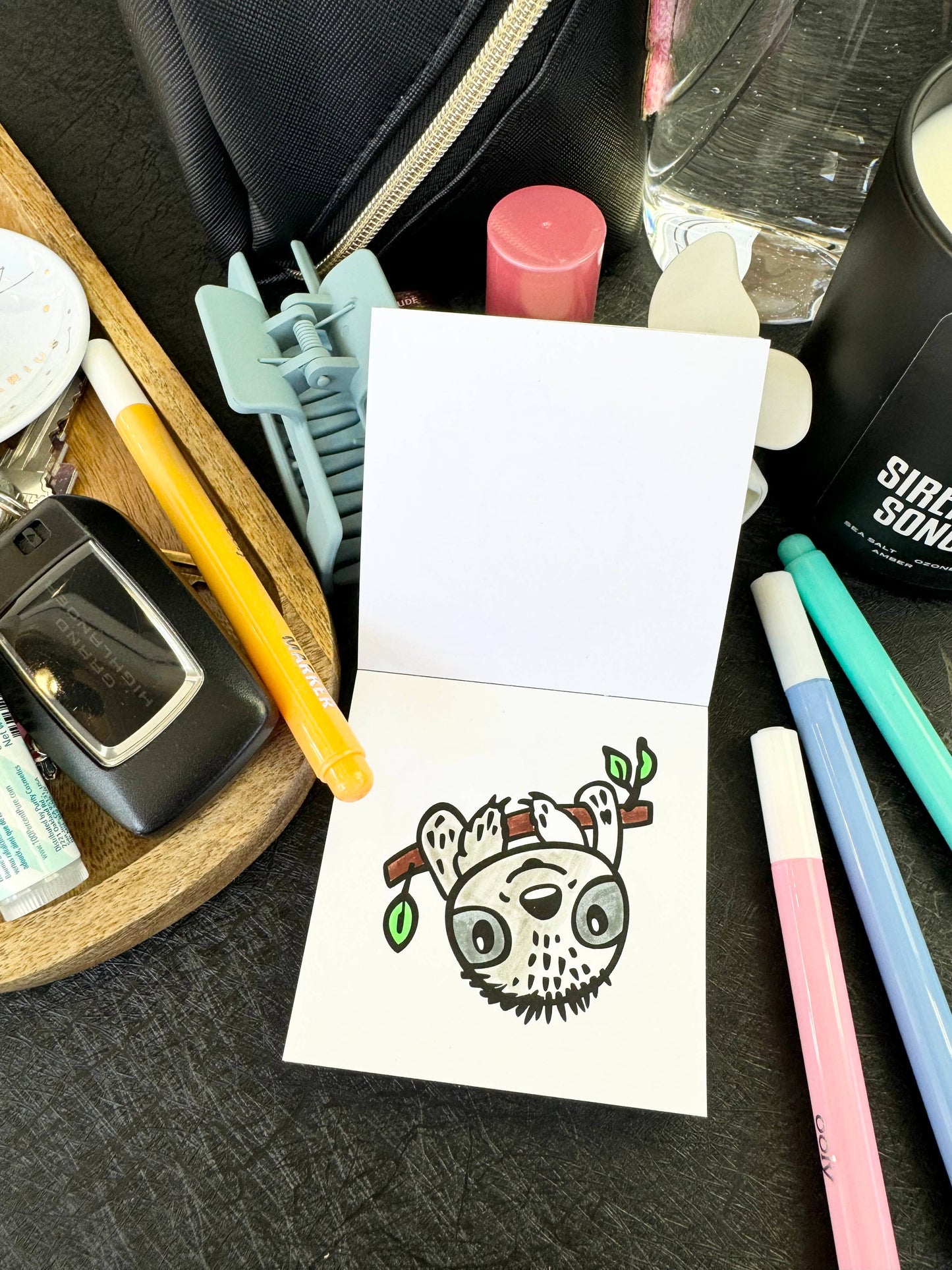 Pocket Pets Animal Mini Coloring Book