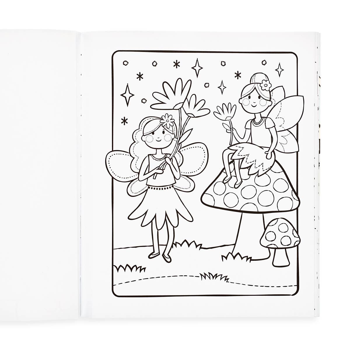 Princesses & Fairies Coloring Book