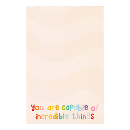 Incredible Things Notepad