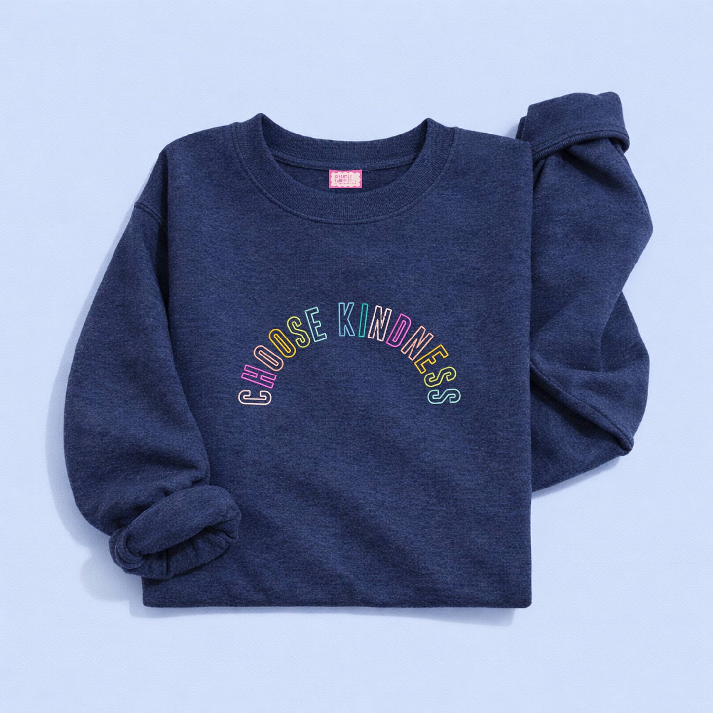 Fully Booked Heather Navy Sweatshirt