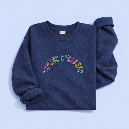 Fully Booked Heather Navy Sweatshirt