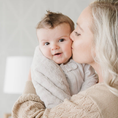 Chambray Lush Receiving Blanket