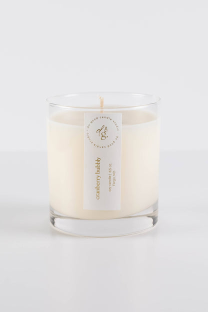 Cranberry Bubbly Soy Candle