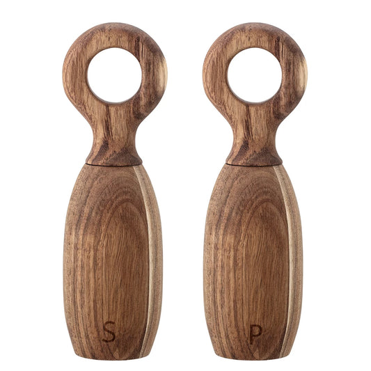 Acacia Wood Salt & Pepper Mills