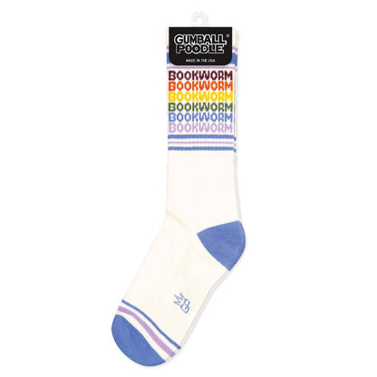 Bookworm Rainbow Crew Socks