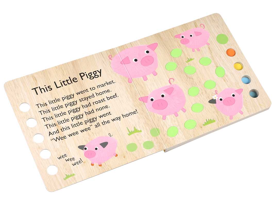 This Little Piggy Touch and Trace Nursery Rhymes