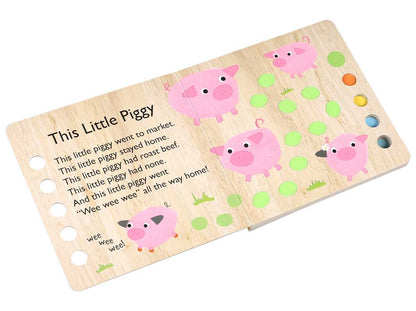 This Little Piggy Touch and Trace Nursery Rhymes