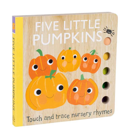 Five Little Pumpkins Touch and Trace Nursery Rhymes