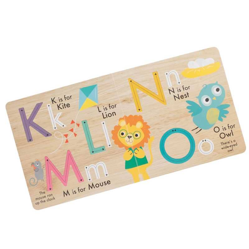 ABC Learn with Me Touch and Trace Board Book