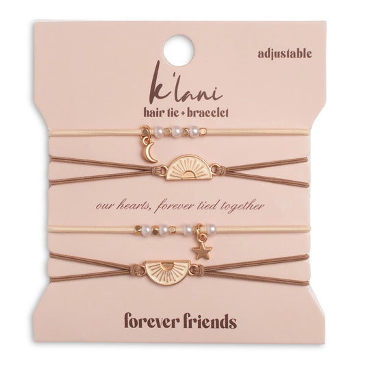 Forever Friends Hair Tie Bracelets