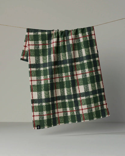 Juniper Plaid Luxe Kitchen Tea Towel