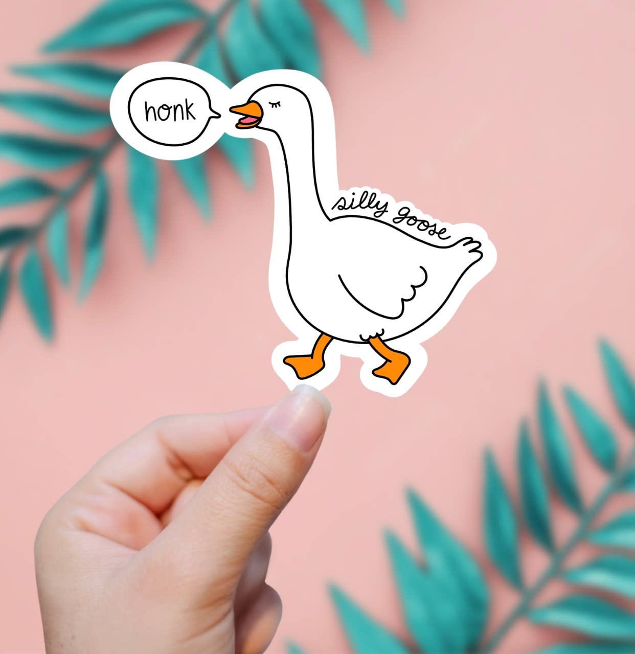 Silly Goose Sticker