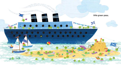 Little Green Peas Board Book