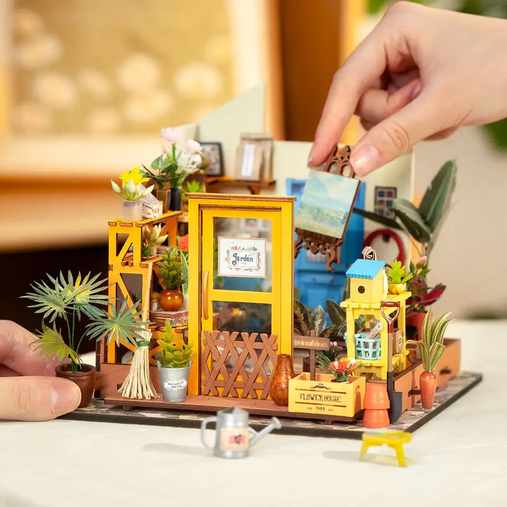 Cathy Flower Miniature House