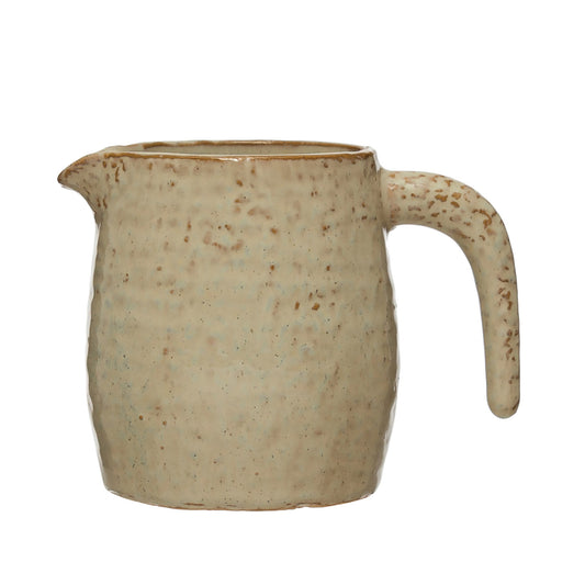 Natural Stoneware Pitcher