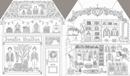 Autumn Coloring Book