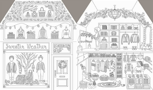 Autumn Coloring Book