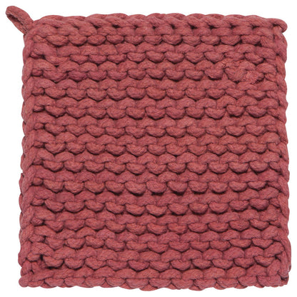 Canyon Rose Knit Potholder