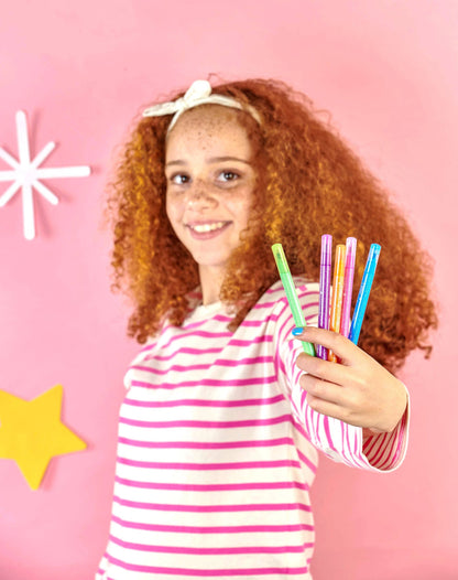 Switch-Eroo Sparkle Glittery Color Changing Markers