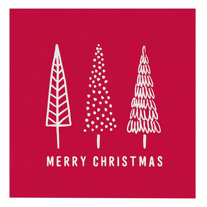 Merry Christmas Cocktail Napkin