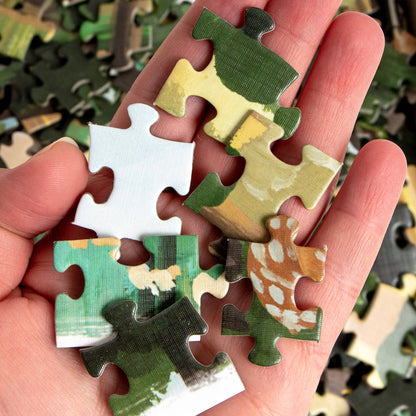 Sunlit Evening - 500 Piece Jigsaw Puzzle