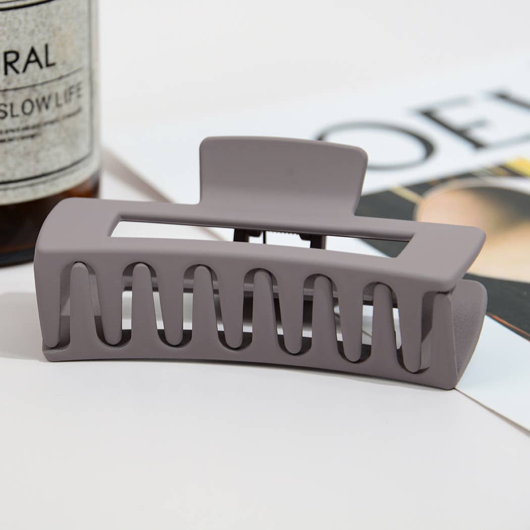 Matte Square Hair Clip