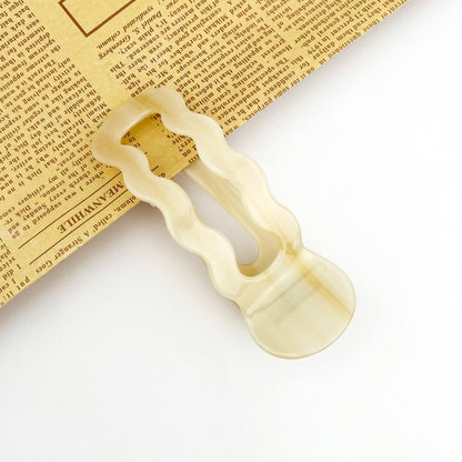 Wavy Side Hair Clip