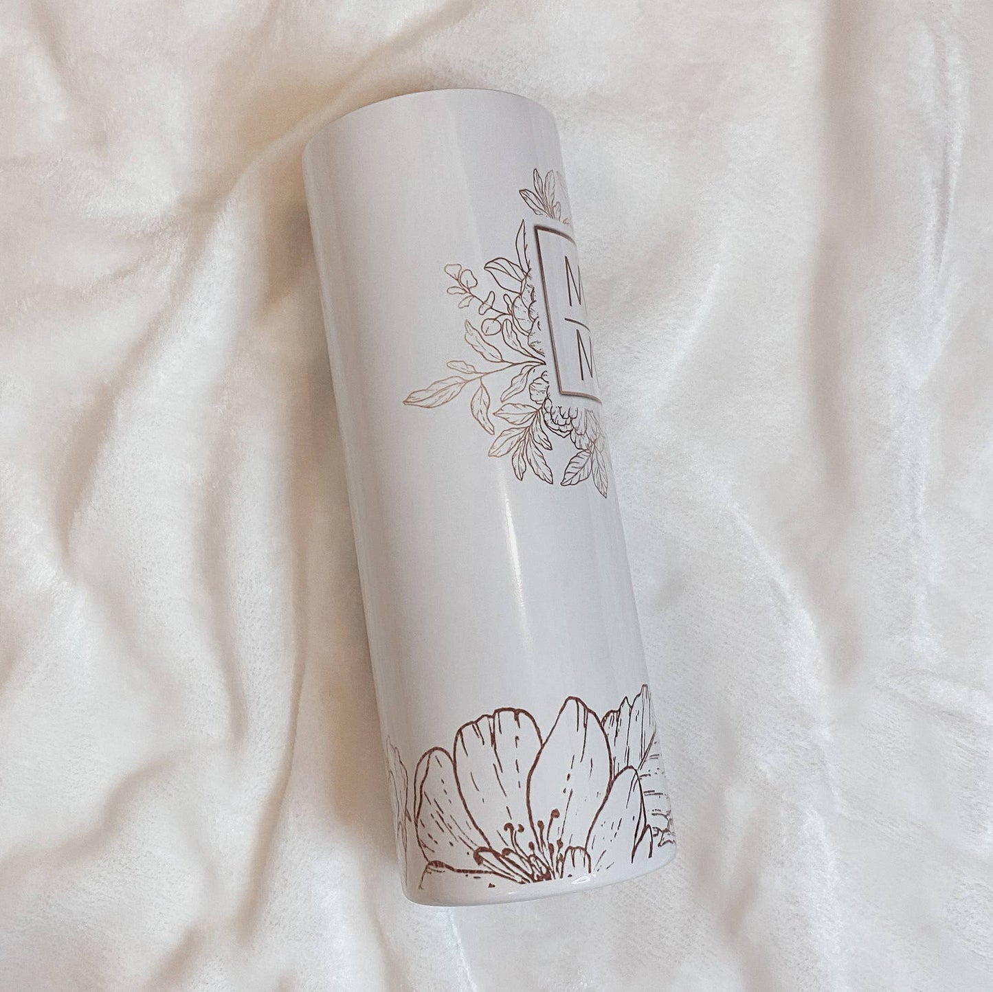 Floral Mama Skinny Tumbler