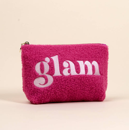 Pink Glam Teddy Pouch