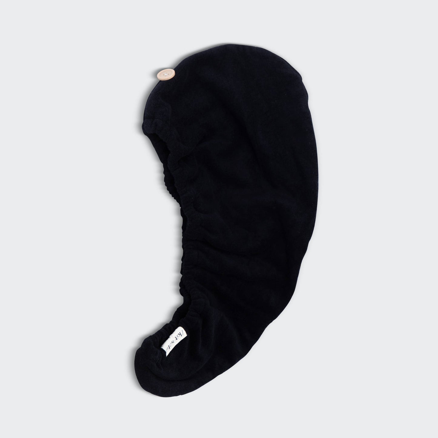 Eco Black Quick Dry Hair Towel