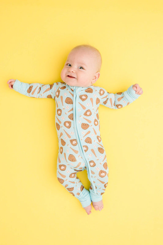 Home Run Blue Bamboo Sleeper