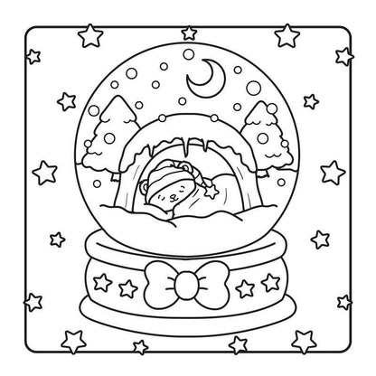 Snuggly Winter Coloring Book