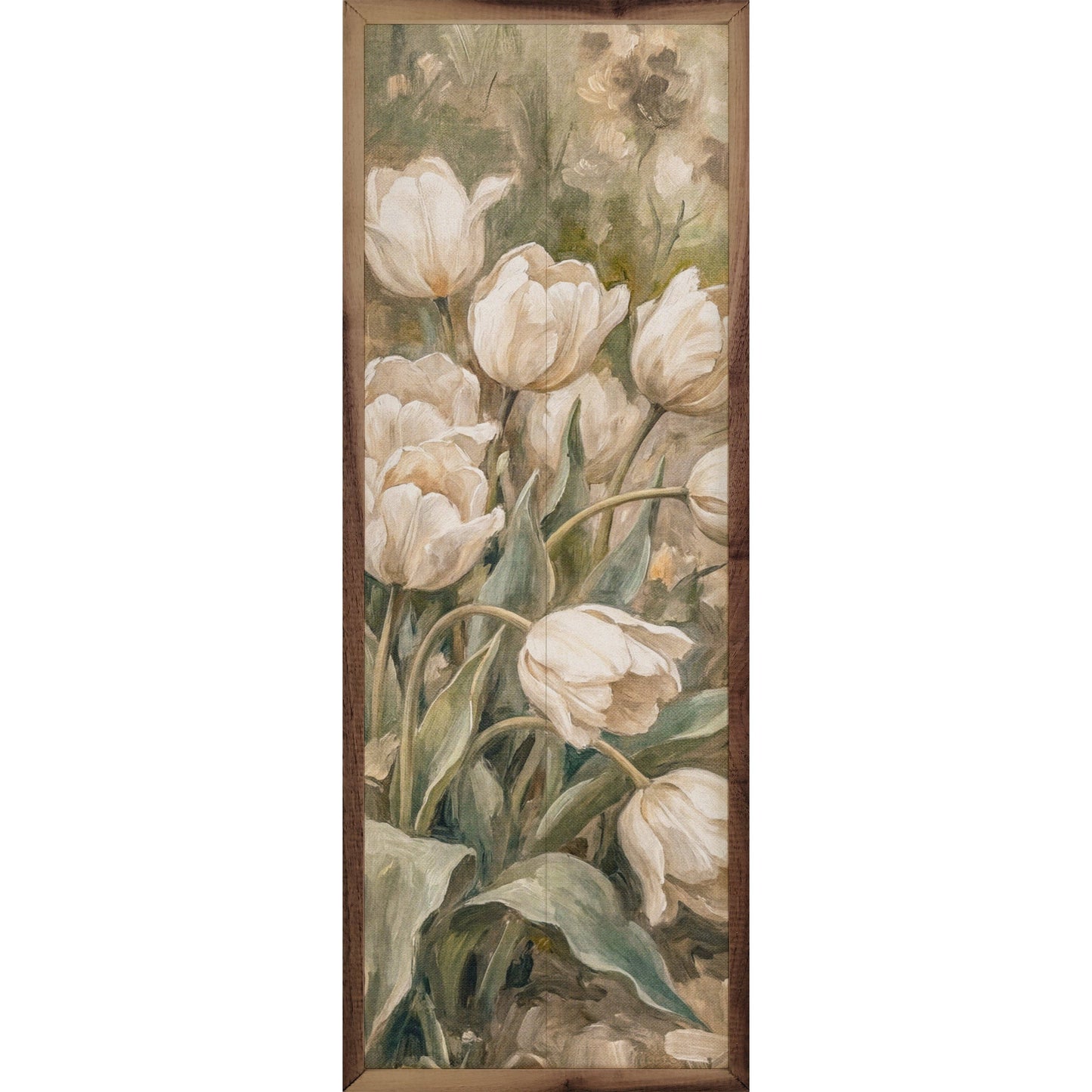 Soft Tulips In Spring Meadow