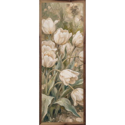 Soft Tulips In Spring Meadow