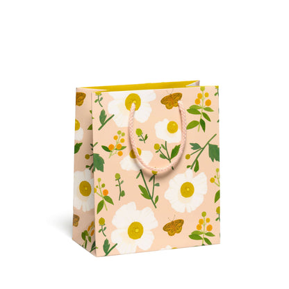 White Poppies Gift Bag